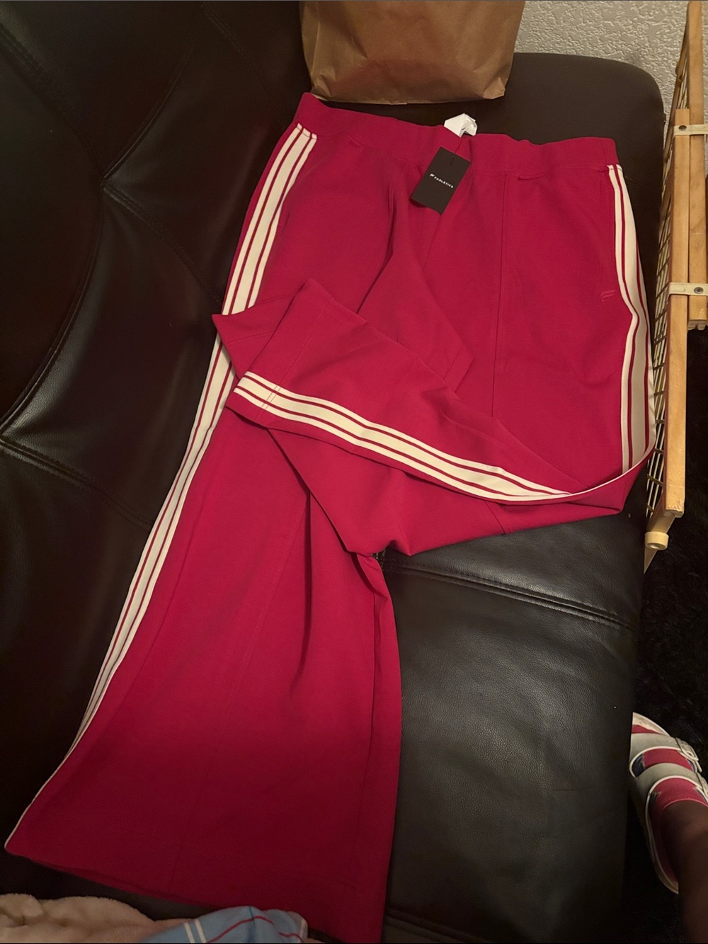 Fabletics Deep Pink Pull-On Active Pants